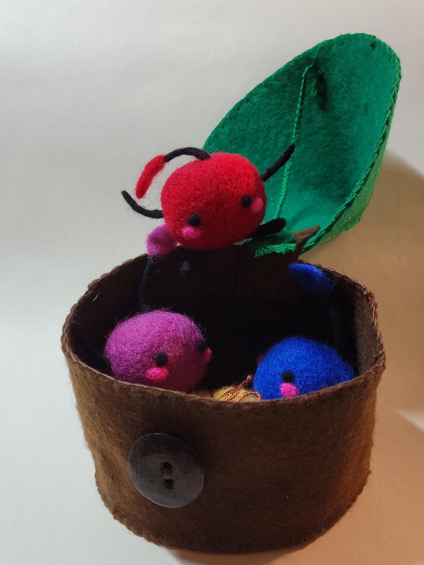 Felted Junimo Summer Bundle Set w/ Junimo Hut