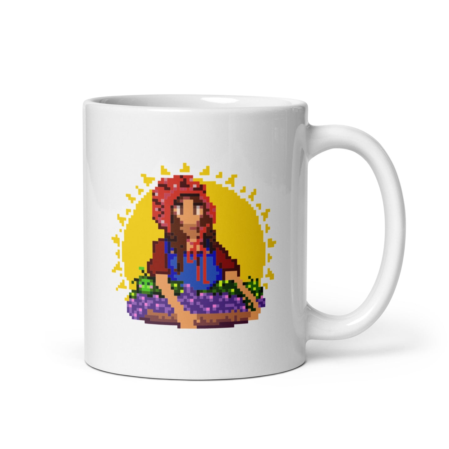 Star-Dew Raisins White glossy mug
