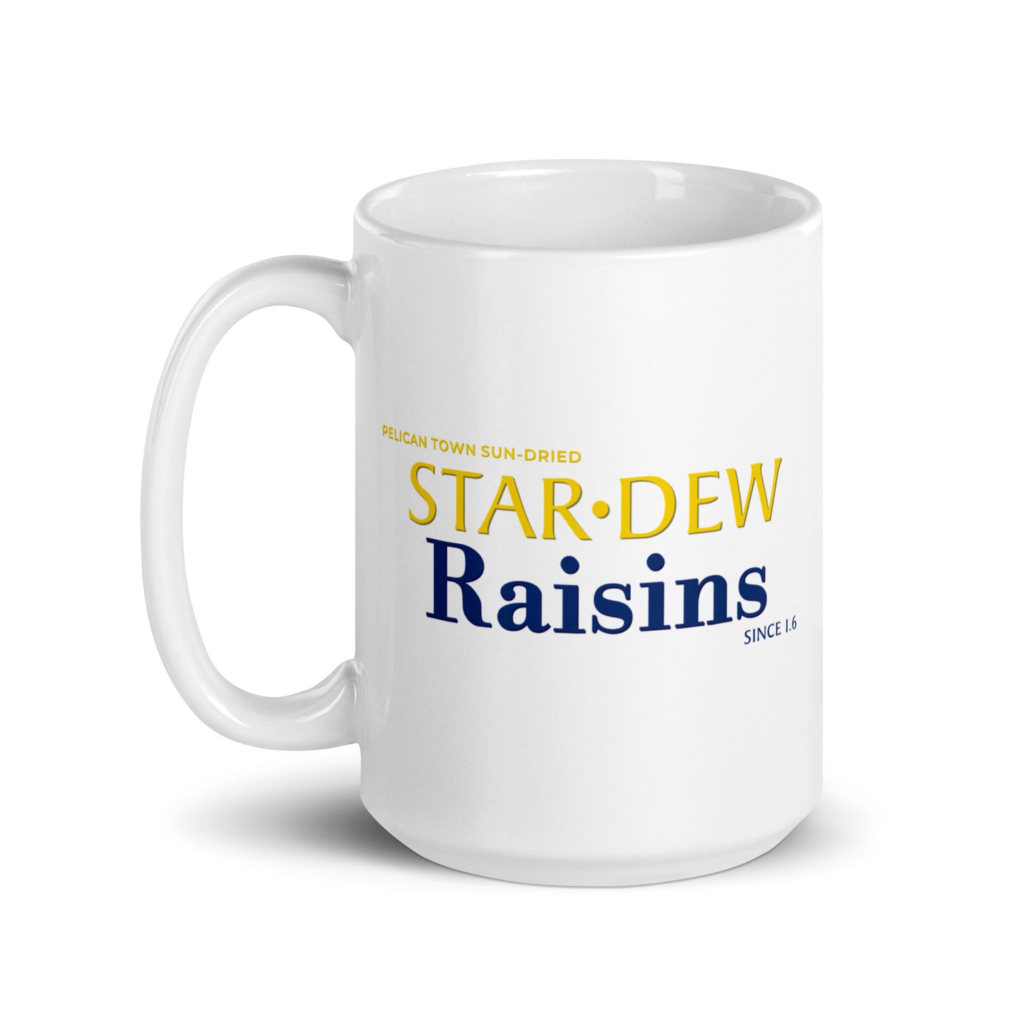 Star-Dew Raisins White glossy mug